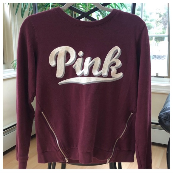 Tops - 🍍3/25 Item PINK zippered sweatshirt